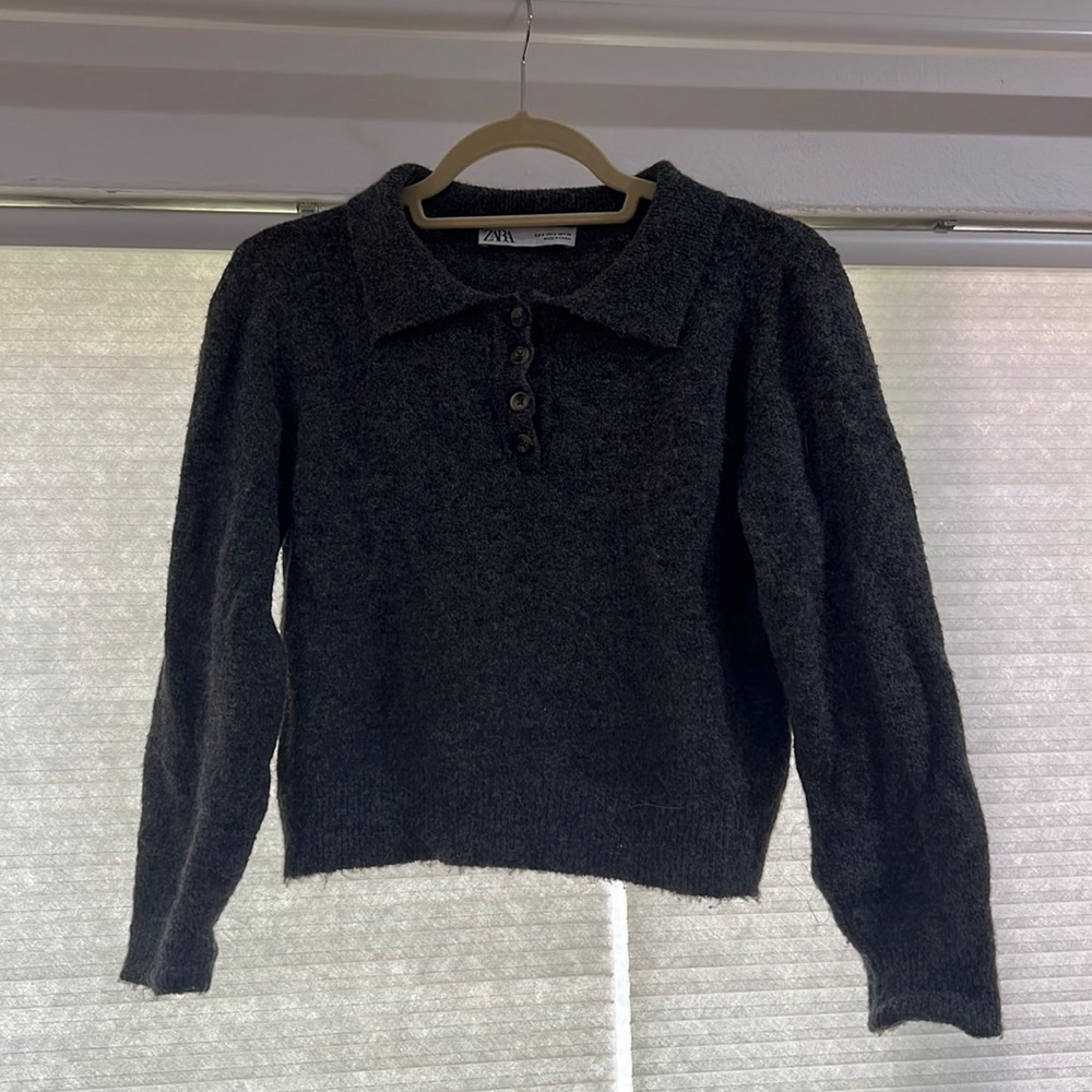 Cropped Zara knit